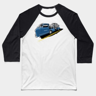 Mercedes-Benz Renntransporter Baseball T-Shirt